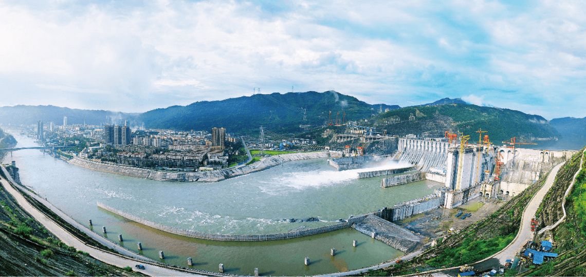 Le barrage de Xiangjiaba