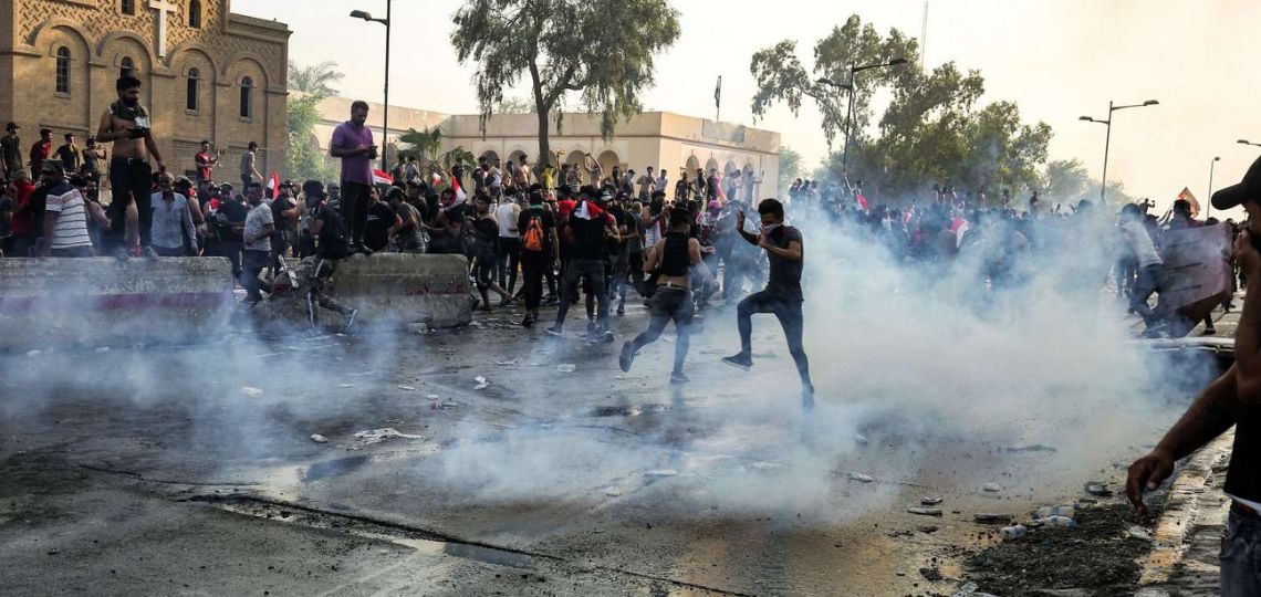 Iraq - Scenes of clashes