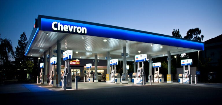 Chevron station