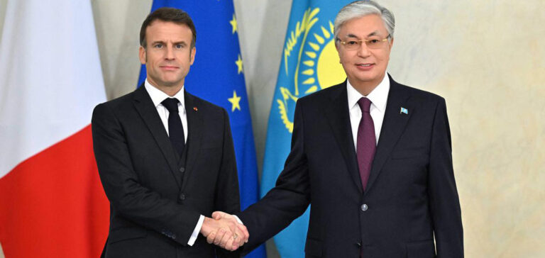 KAZAKHSTAN-FRANCE-DIPLOMACY