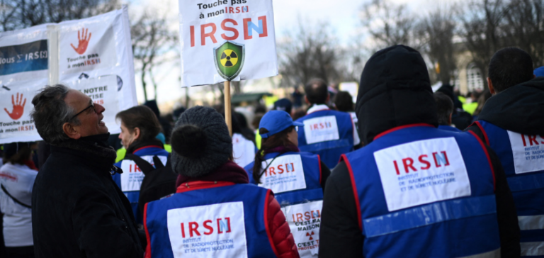 Grève face à réforme nucléaire