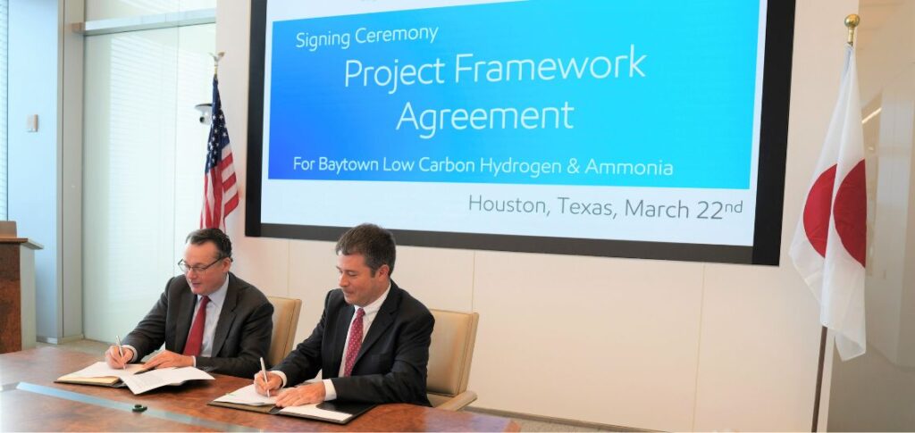 JERA ExxonMobil hydrogène ammoniac