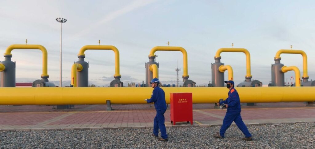 Baisse prix gaz Chine 2024-2025