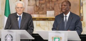 Visite Président italien Côte d'Ivoire