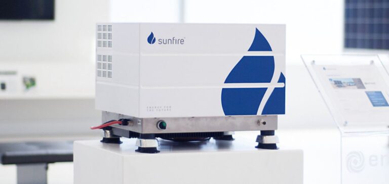 Sunfire étude 500 MW hydrogène vert