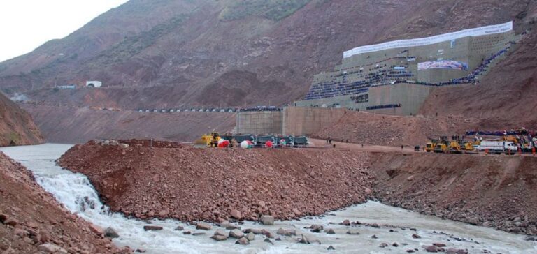 Centrale hydroélectrique Rogun Tadjikistan