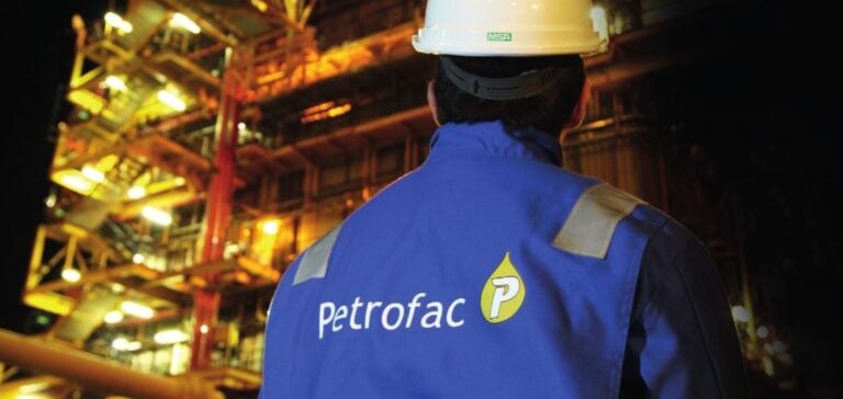 Petrofac chute bourse