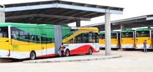 Projet de bus 100% électrique à Dakar.