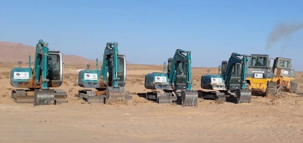 Parc solaire Biskra Algérie