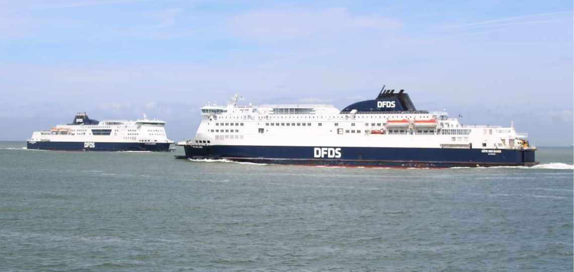 DFDS investit dans des navires électrique.