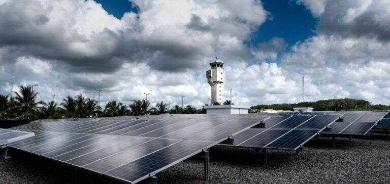 Projet solaire en République Dominicaine.