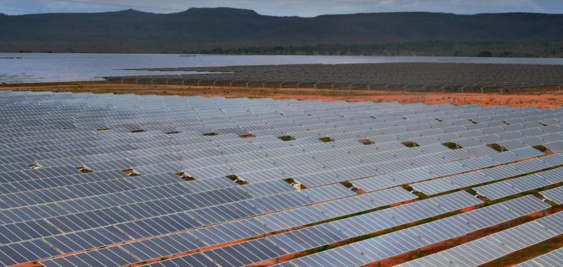 Complexe solaire Marangatu Brésil