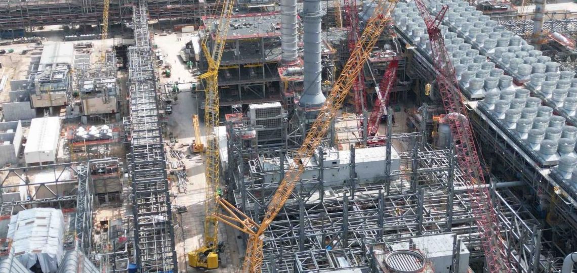 Faillite contractor projet LNG Texas