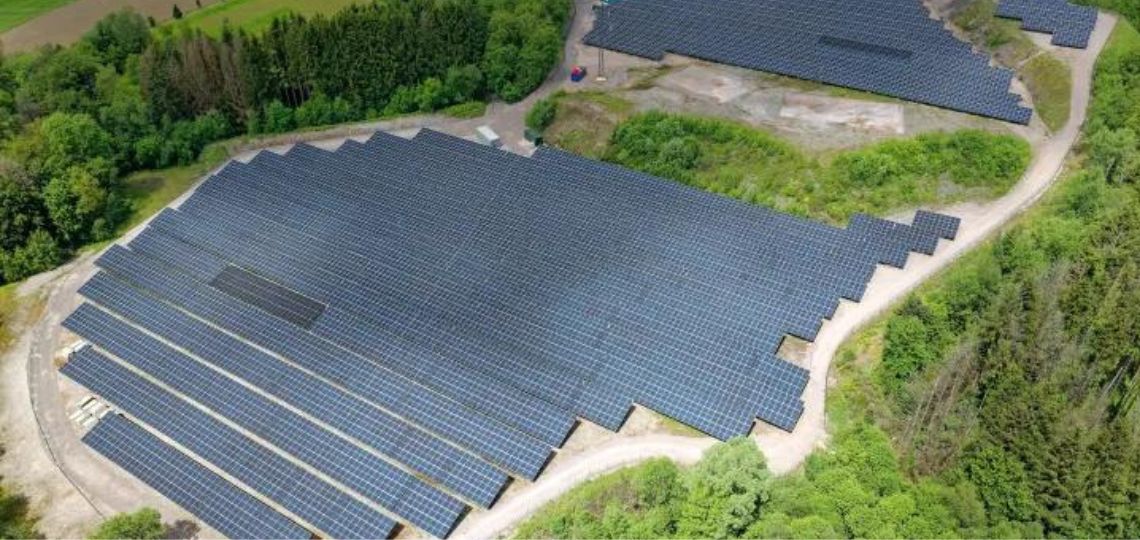 Corsica Sole et CCPVM inaugurent une centrale solaire de 5 MWc dans les Vosges.