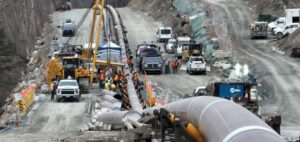China via the TransMountain Pipeline.