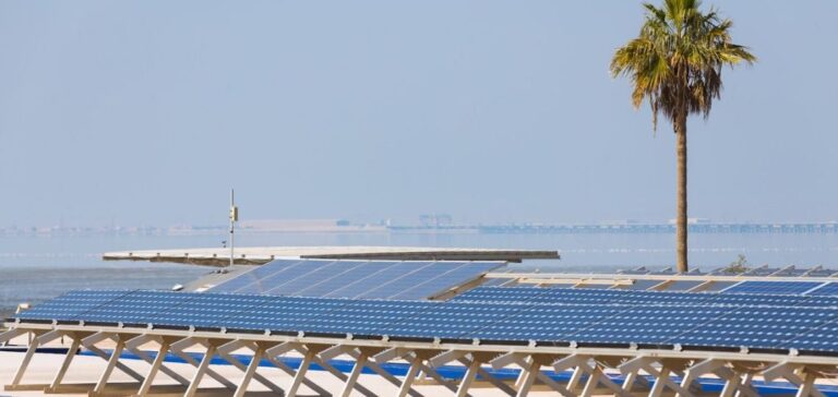 ferme solaire au Koweït