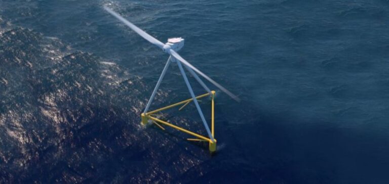 Éolien offshore flottant innovant