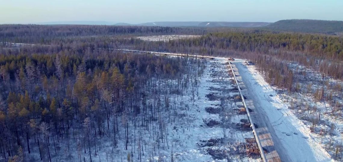 Exportation record gaz Russie-Chine