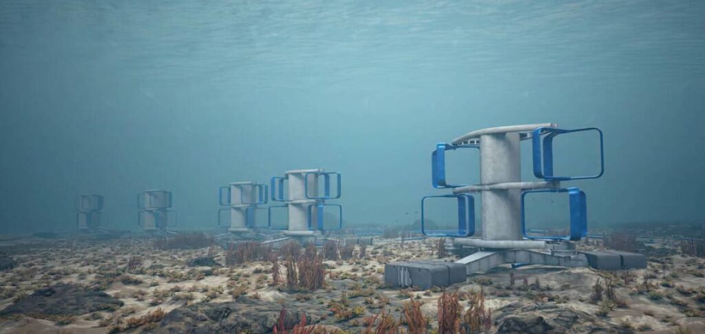 Hydrolien énergie marine France