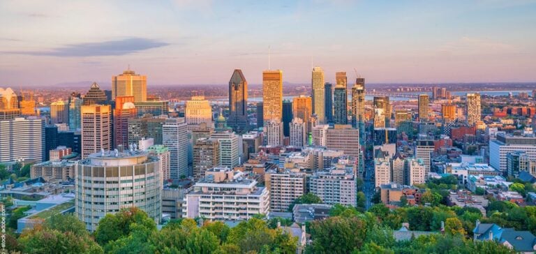 Vue de Montréal (Québec)