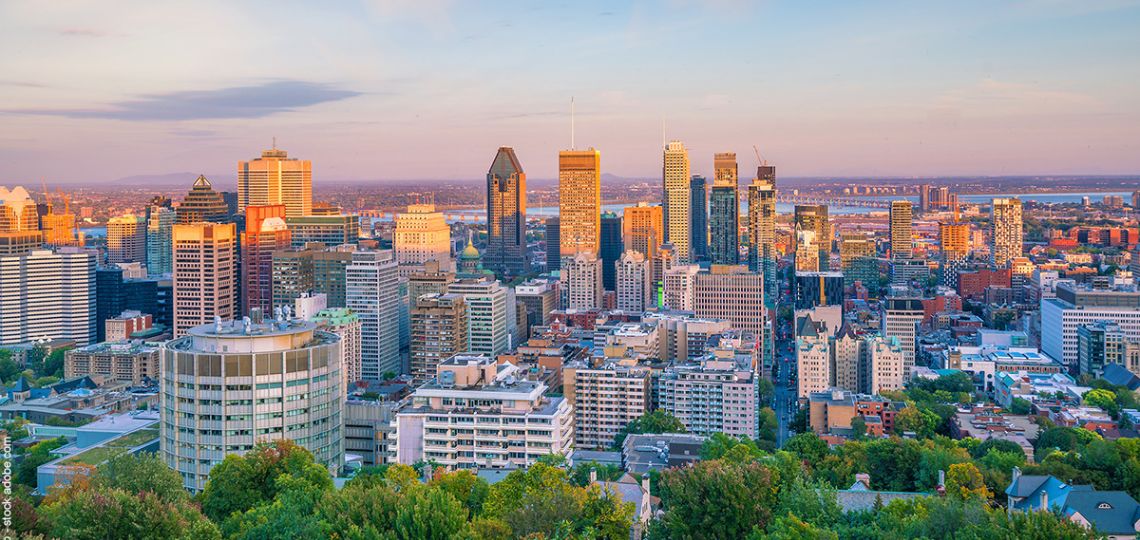 Vue de Montréal (Québec)