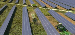 Infrastructure agrivoltaïque en France