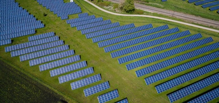 Solar farm in Moldova