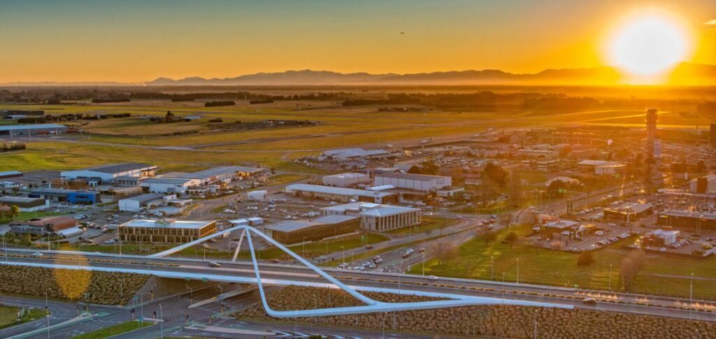 Site pour le futur Kowhai park