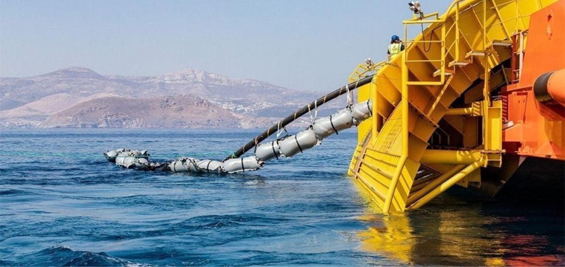 Agreement between Greece and Cyprus for the Great Sea Interconnector submarine cable