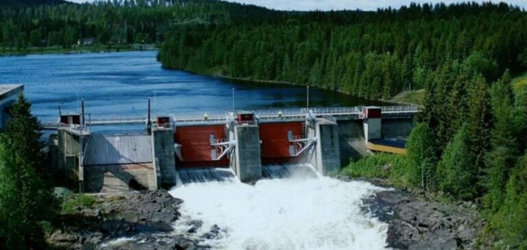 Barrage en Suède