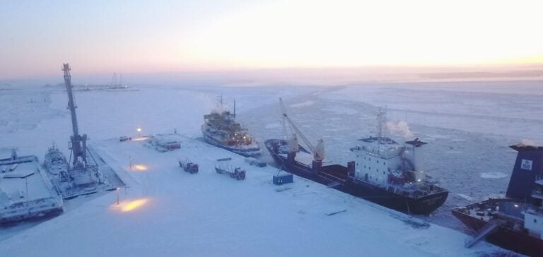 Arctic LNG 2 site, Russia