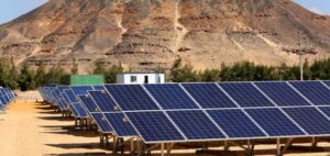 Panneaux solaires en Égypte