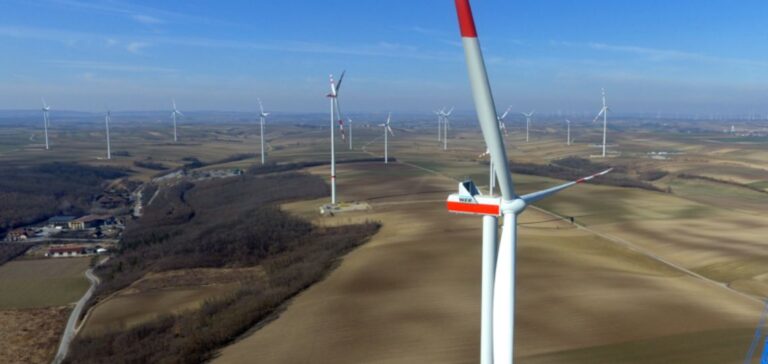 Site éolien de Spannberg, en Autriche