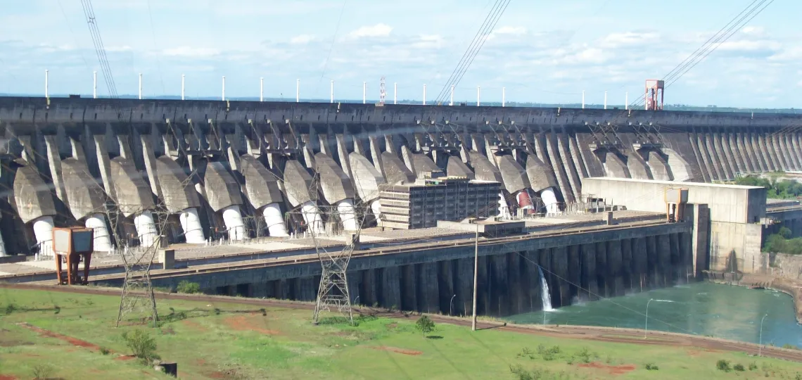 Le barrage d'Itaipu