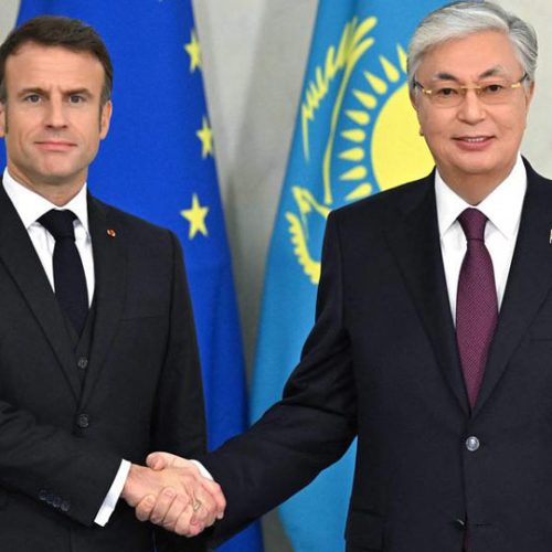 KAZAKHSTAN-FRANCE-DIPLOMACY