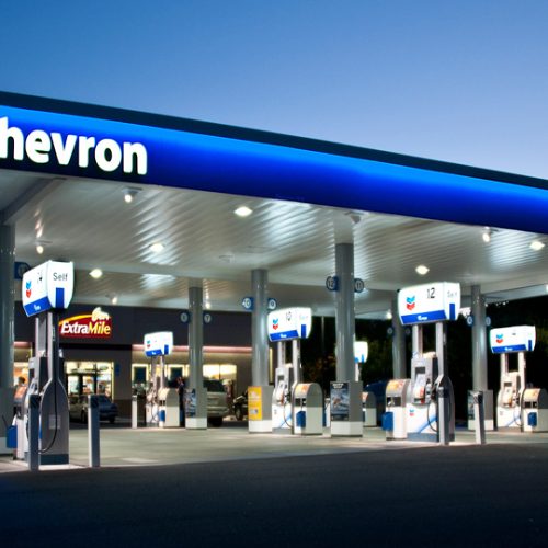 Chevron station