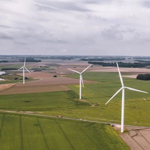 Béton décarboné éoliennes