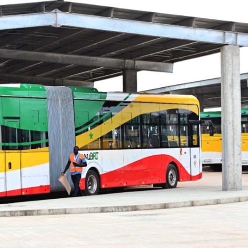 Projet de bus 100% électrique à Dakar.