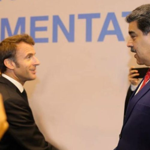 COP27-Nicolas-Maduro-Emmanuel-Macron