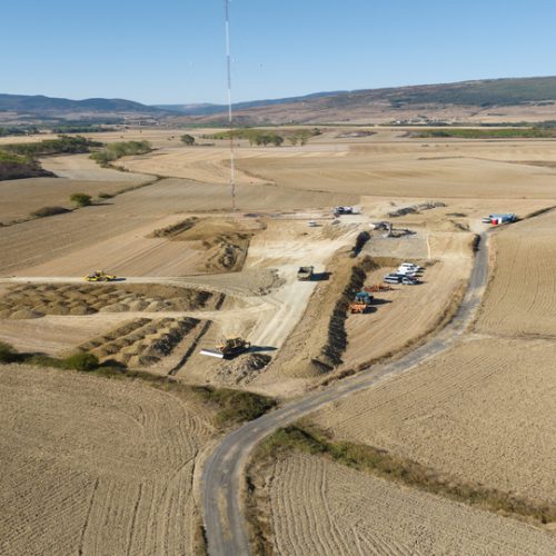 Wind Onshore, Orkoien, Spain, Construktion