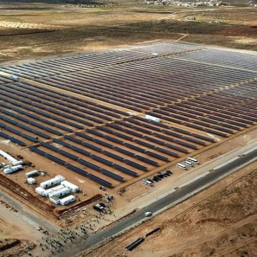 Projet d'un parc solaire en Tunisie par l'entreprise AMEA.