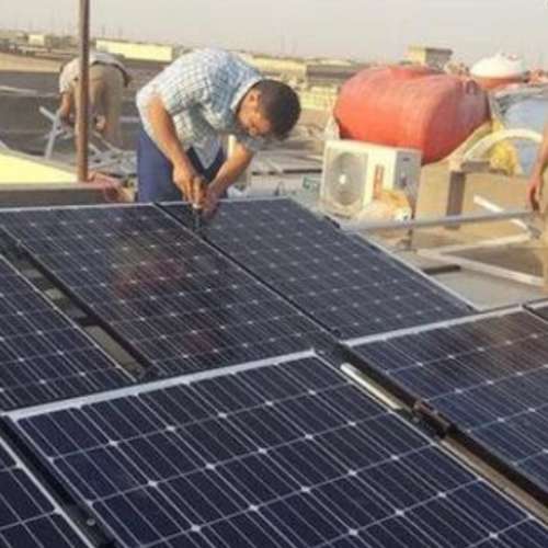 Énergie solaire en Irak