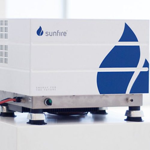 Sunfire étude 500 MW hydrogène vert