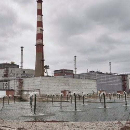 Infrastructures électriques ukrainiennes dévastées