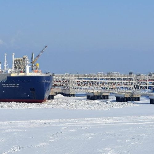 Transbordement YAMAL LNG