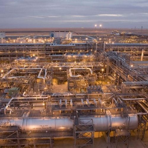 Khurais Oil Plant, à 150 km au sud de Riyad