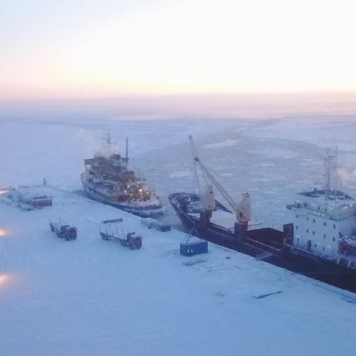 Arctic LNG 2 site, Russia