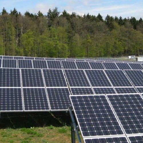 Ferme solaire EnBW en Allemagne