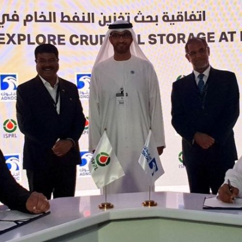 Signature de l'accord entre ISPRL et ADNOC