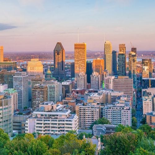 Vue de Montréal (Québec)